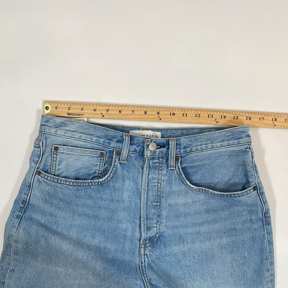 Aritzia Denim Forum Jeans Size 31 Long Joni High Rise Loose 32 Long EUC - Picture 8 of 16